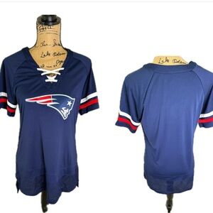 Team‎ Apparel Blue and Red Women's Jersey Top